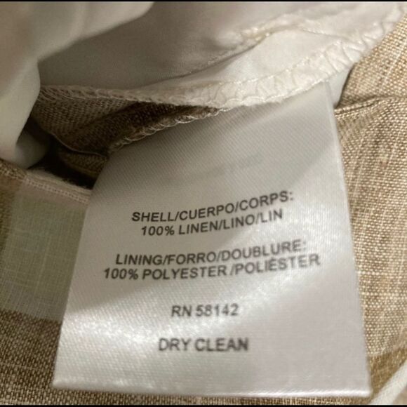 NEW GAL MEETS GLAM BAILEY GHINGHAM JUMPSUIT SIZE 6 - Picture 7 of 10